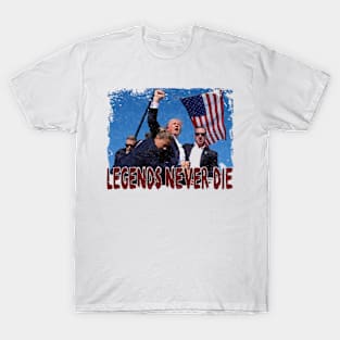 Legends Never Die Trump , trump 2024 T-Shirt